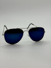 Load image into Gallery viewer, Luna Silver Blue tint Sunglasses
