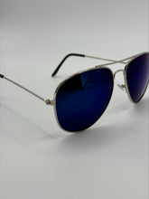 Load image into Gallery viewer, Luna Silver Blue tint Sunglasses