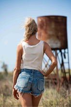 Load image into Gallery viewer, Freyed Denim Shorts