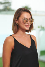 Load image into Gallery viewer, Annie Gold/Mirror tint Sunglasses