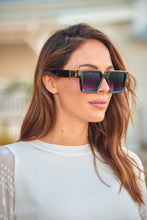 Load image into Gallery viewer, Yolanda Black/Gold Sunglasses