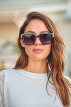Load image into Gallery viewer, Yolanda Black/Gold Sunglasses