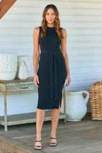 Load image into Gallery viewer, Pandora Black Bodycon Dress