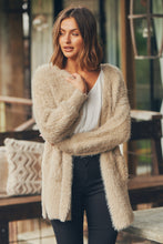 Load image into Gallery viewer, Bonnie Long Sleeve Beige Knit Cardigan