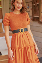Load image into Gallery viewer, Faux Rattan Weave Stretch Black Belt