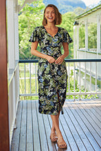 Load image into Gallery viewer, Alexia Green Floral Dress