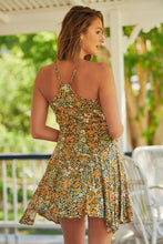 Load image into Gallery viewer, Denali Orange Multi Floral Summer Dress