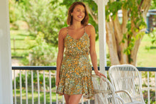 Load image into Gallery viewer, Denali Orange Multi Floral Summer Dress