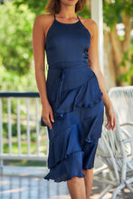Load image into Gallery viewer, Dawn Navy Blue Evening Dress