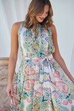 Load image into Gallery viewer, Milana S/Less Multi Paisley Print Evening Dress