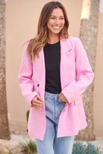 Load image into Gallery viewer, Mimosa Pink Button Front Blazer