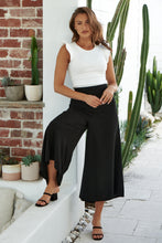Load image into Gallery viewer, Paris Black Culottes Pants
