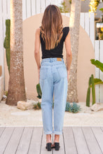 Load image into Gallery viewer, Chanelle Light Blue Wash Mum Denim Jeans