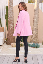 Load image into Gallery viewer, Mimosa Pink Button Front Blazer
