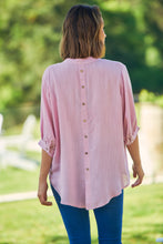 Load image into Gallery viewer, Airlie Pink Button Up Shirt