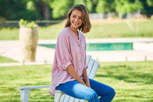 Load image into Gallery viewer, Airlie Pink Button Up Shirt