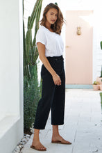 Load image into Gallery viewer, Asmere Dark Denim Wide Leg Jeans