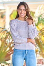 Load image into Gallery viewer, Stefani Dot Print Blush Long Sleeve Jumper