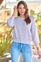 Load image into Gallery viewer, Stefani Dot Print Blush Long Sleeve Jumper