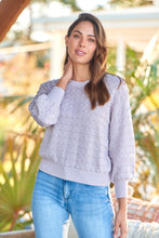 Load image into Gallery viewer, Stefani Dot Print Blush Long Sleeve Jumper