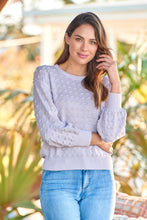 Load image into Gallery viewer, Stefani Dot Print Blush Long Sleeve Jumper