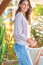 Load image into Gallery viewer, Stefani Dot Print Blush Long Sleeve Jumper