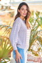 Load image into Gallery viewer, Stefani Dot Print Blush Long Sleeve Jumper