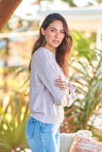 Load image into Gallery viewer, Stefani Dot Print Blush Long Sleeve Jumper
