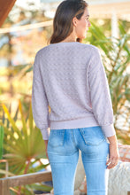 Load image into Gallery viewer, Stefani Dot Print Blush Long Sleeve Jumper