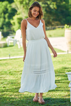 Load image into Gallery viewer, Dharma White Lace Maxi Skirt