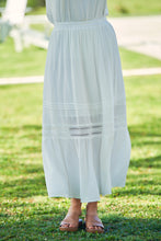 Load image into Gallery viewer, Dharma White Lace Maxi Skirt