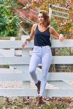 Load image into Gallery viewer, Basic White Denim Jeans