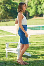 Load image into Gallery viewer, Middi Blue denim skirt