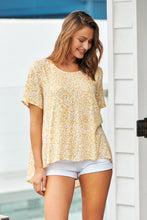 Load image into Gallery viewer, Monte Leopard Yellow Tee