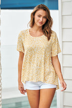 Load image into Gallery viewer, Monte Leopard Yellow Tee