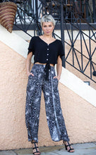 Load image into Gallery viewer, Alyssa Wide leg Animal Brush Print Pants