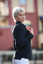 Load image into Gallery viewer, Seralo Gold Button Black Blazer